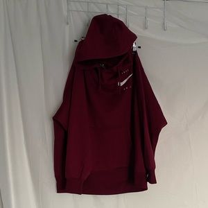 Nike maroon hoodie